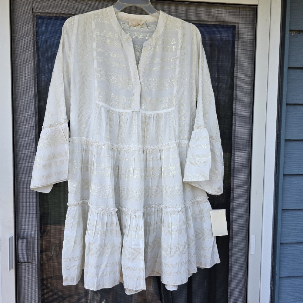 Elan Swimsuit Cover Up Light Dress M NWT